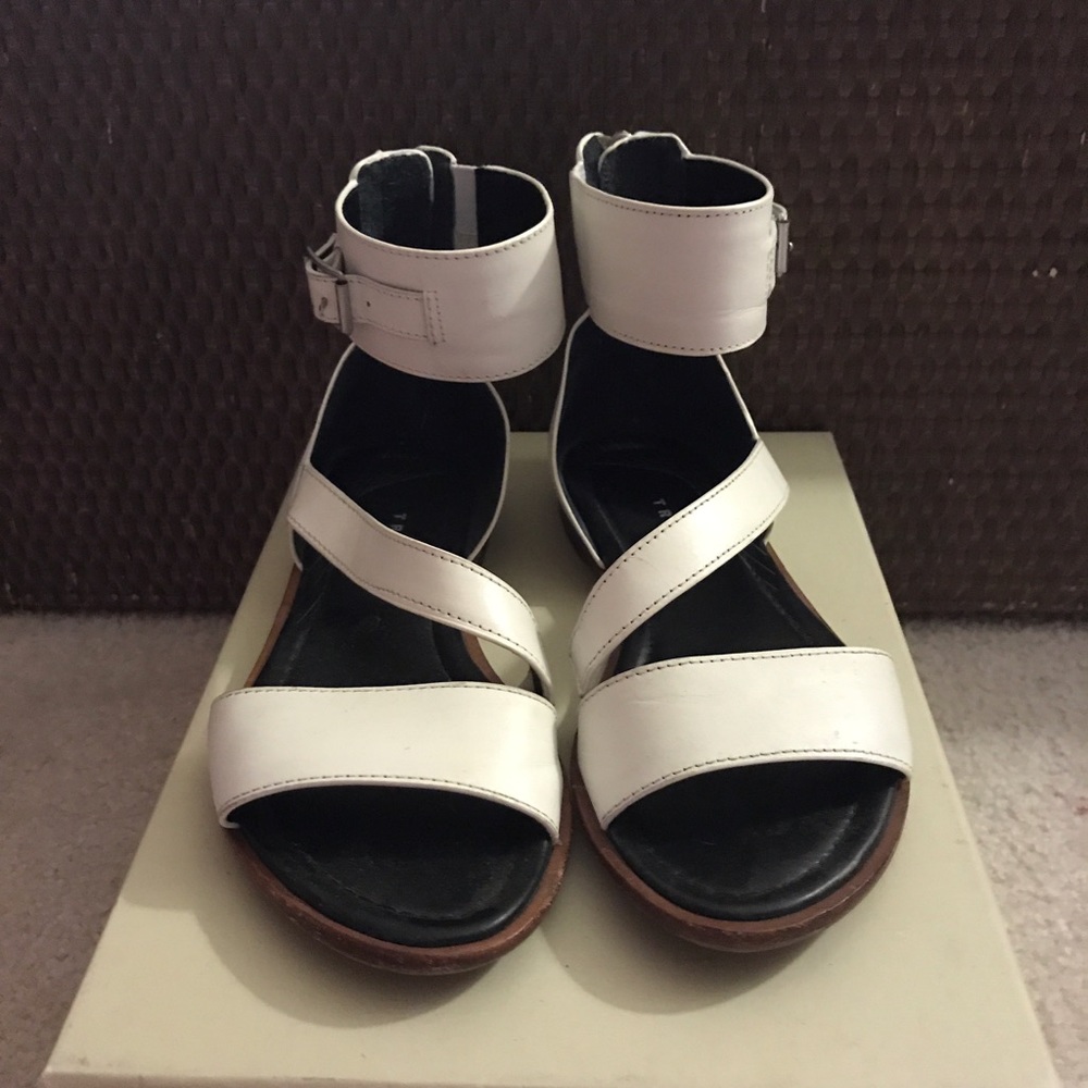 Trouve: White Ankle strap Sandal